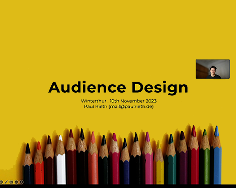 Introducing Audience Design